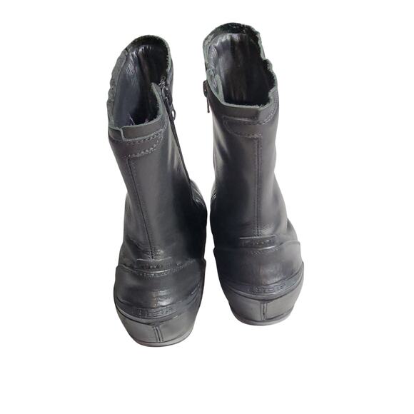 Alpinestars Articolo 76 Leather Gore-Tex Motorcycle Riding Black Boots EU39 US 6 - Picture 7 of 12